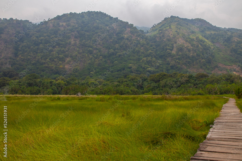 Obraz premium Semuliki National Park in Fort portal in Uganda