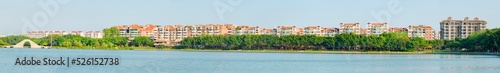 The panoramic West Lake Park in Quanzhou, China. photo