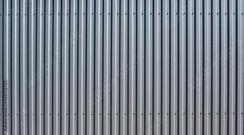 Obraz na płótnie The texture of a professional sheet or corrugated metal sheet as an abstract background. w salonie