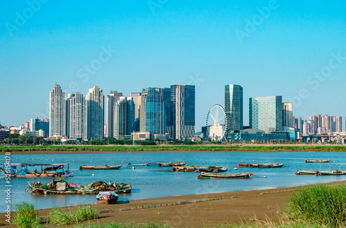 Panorama of Quanzhou, China. © may