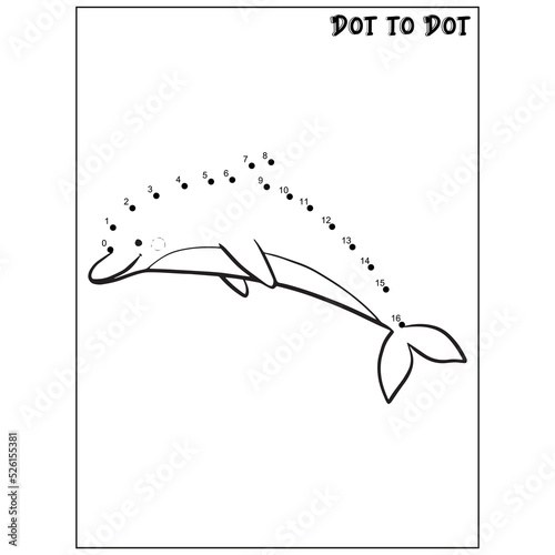 Dolphin connect the dots activities