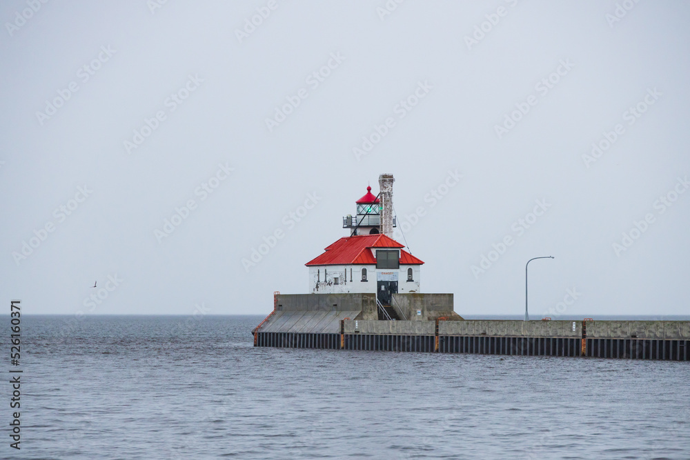 Duluth South Pier Lighthouse, Lake Superior, Minnesota
