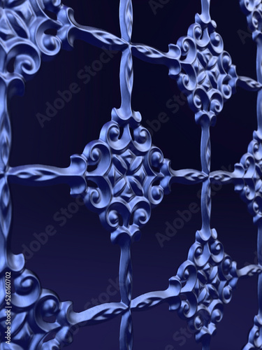 3D effect embossed perspective rendered background pattern.