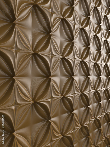 3D effect embossed perspective rendered background pattern.