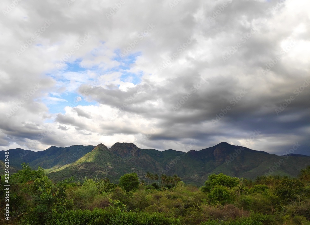clouds over the mountain clouds over the mountain