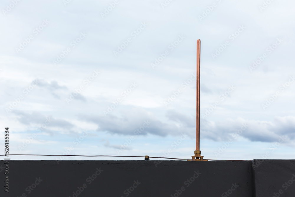 Lightning rod for Lightning protection and protect electrical equipment