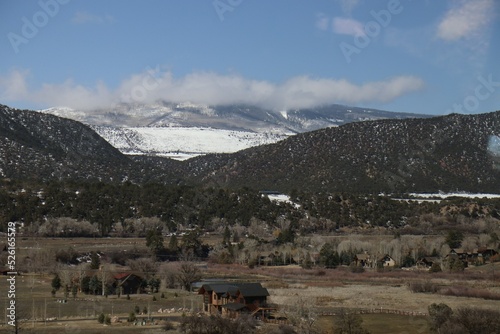 landscape in the mountains