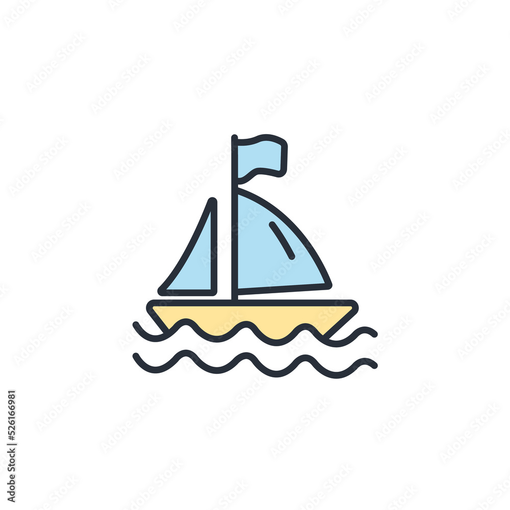 Mayflower icons  symbol vector elements for infographic web