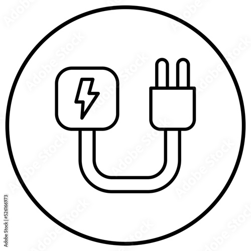 Electricity Line Icon