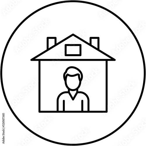 Isolation Line Icon