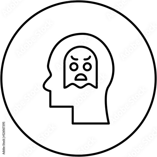 Phobia Line Icon