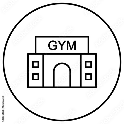 Gym Line Icon