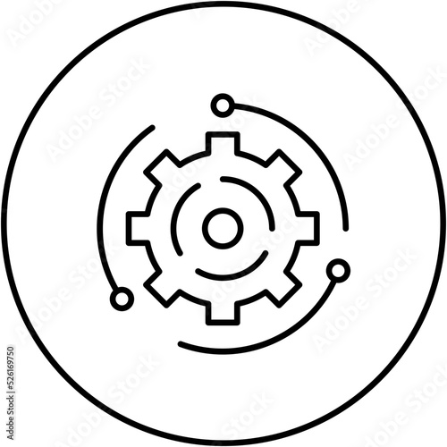 Automate Line Icon