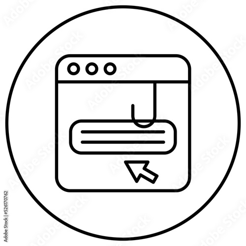 Clickbait Line Icon
