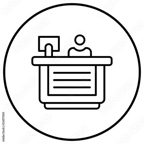 Reception Line Icon