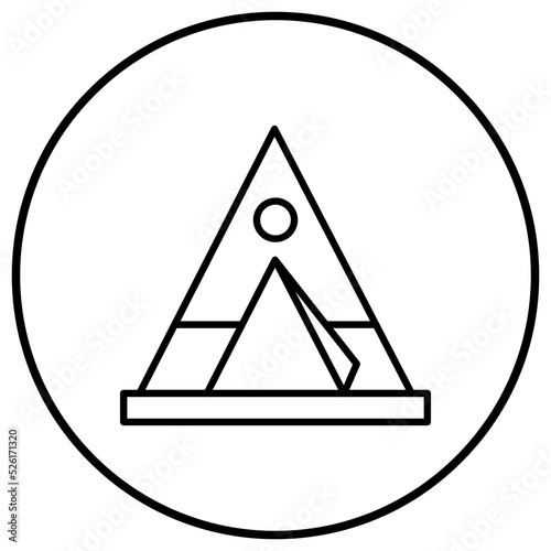 Tipi Line Icon