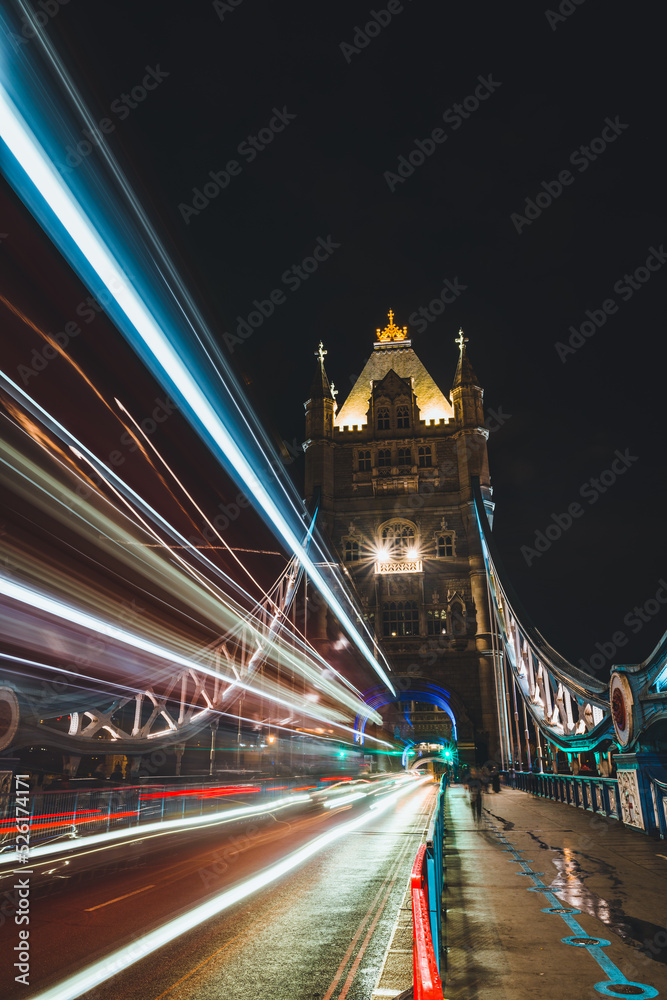 Obraz premium Tower Bridge at night, London