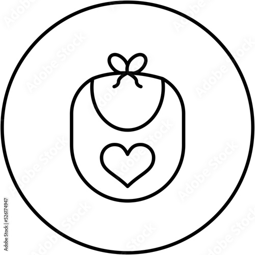 Bib Line Icon