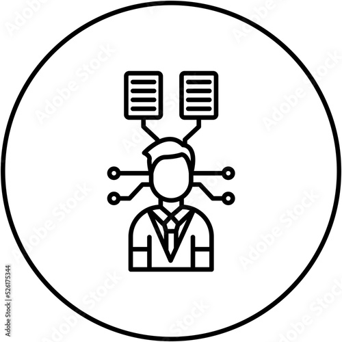 User Predictions Line Icon