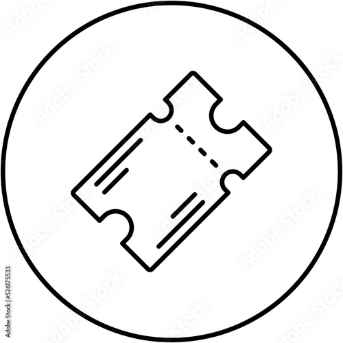Tickets Line Icon