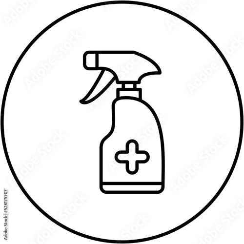 Antiseptic Line Icon