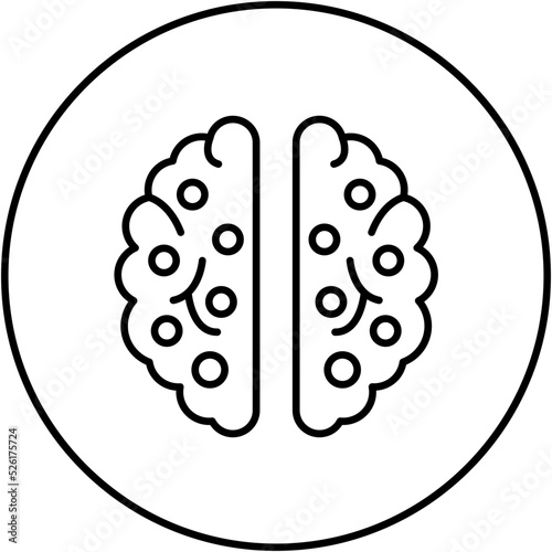 Brain Line Icon