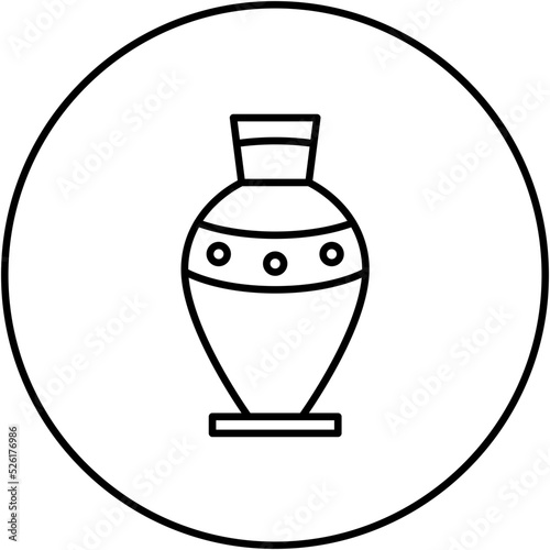 Amphora Line Icon