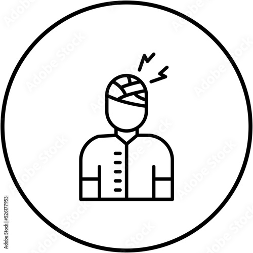 Injury Line Icon