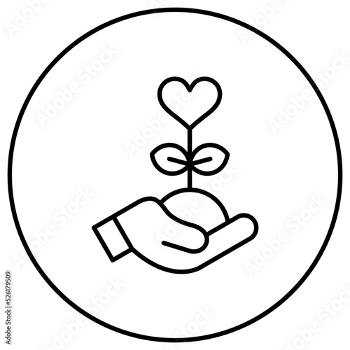 Philanthropy Line Icon