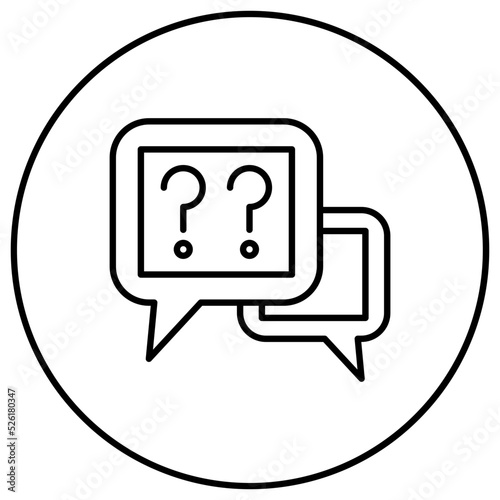 Questions Line Icon