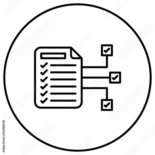 Scrum Tasks Line Icon