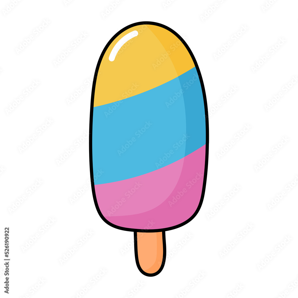 Fototapeta premium Ice Cream icon.