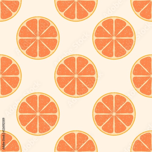Fruit citrus seamless pattern for wrapping paper and fabrics and kids clothes print and notebooks and kitchen