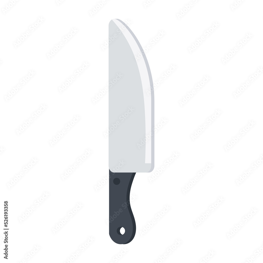 Kitchen knife simple icon. Kitchen knife simple icon.