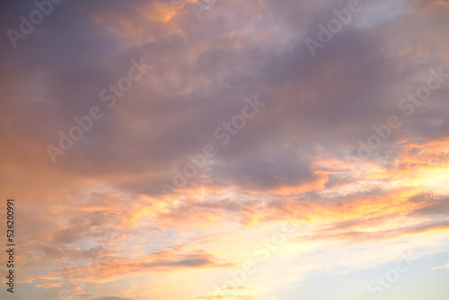 sky at sunset © Lemon