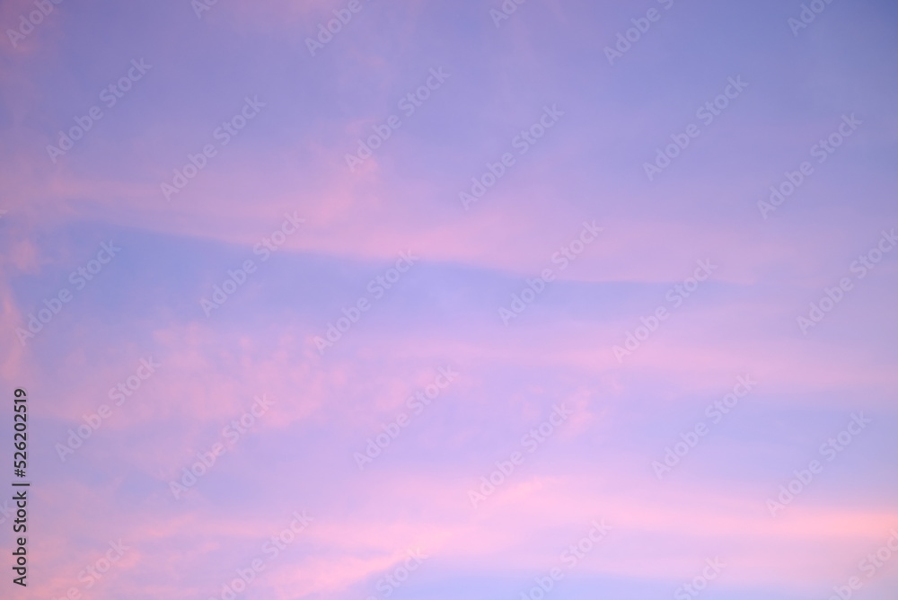 sky at sunset 