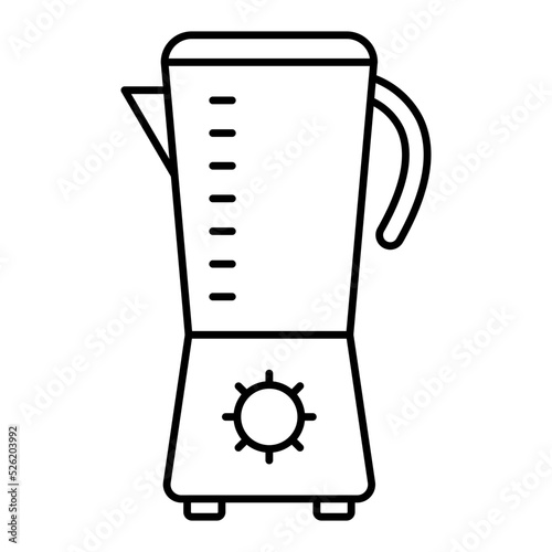 Blender Line Icon