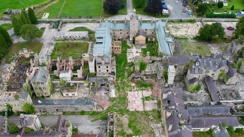 Denbigh Asylum Ruins, Denbighshire, UK photo