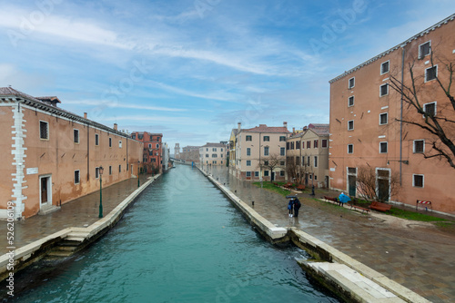 Venice streets canals touristic destination italian architecture