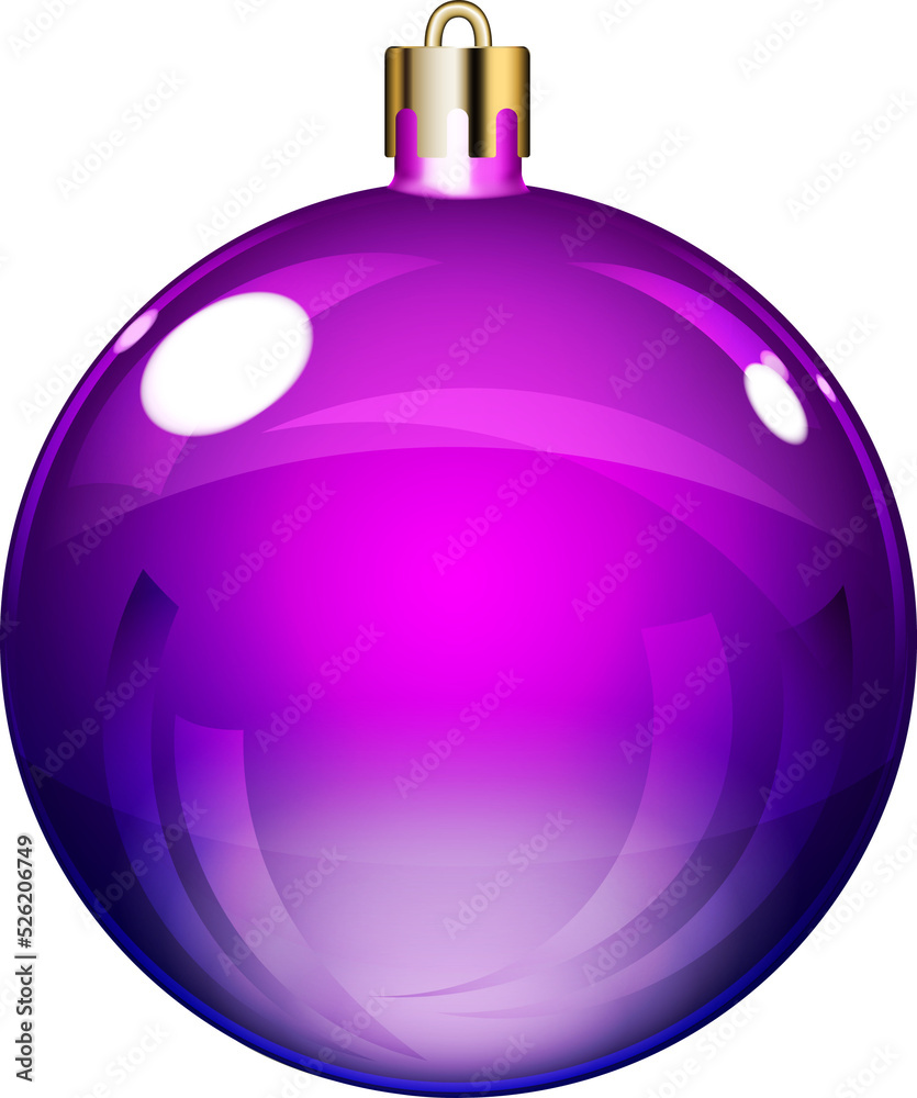 Colored Christmas ball Colored Christmas ball