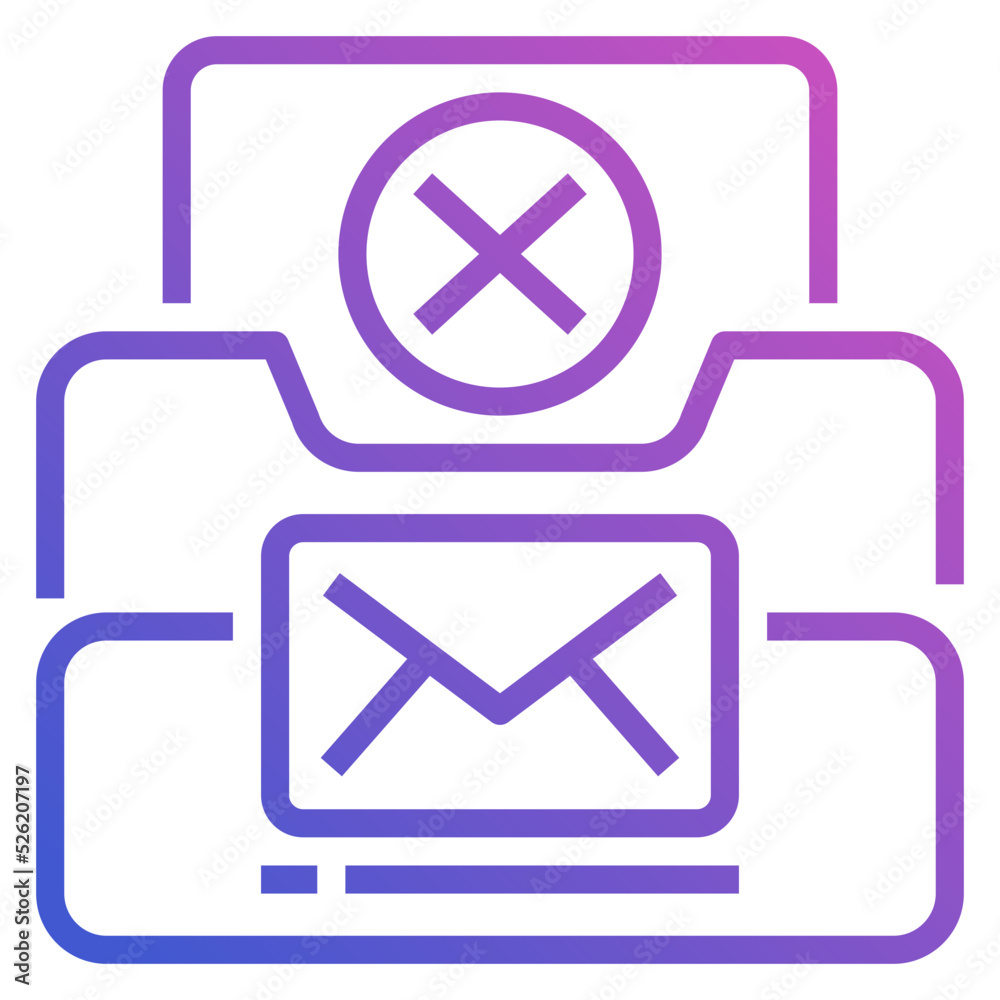 Archive Remove line gradient icon. Can be used for digital product, presentation, print design and more. Archive Remove line gradient icon. Can be used for digital product, presentation, print design and more.
