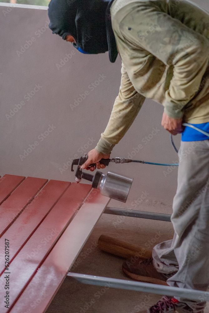 custom made wallpaper toronto digitalProfessional painters are painting the interior of the house.