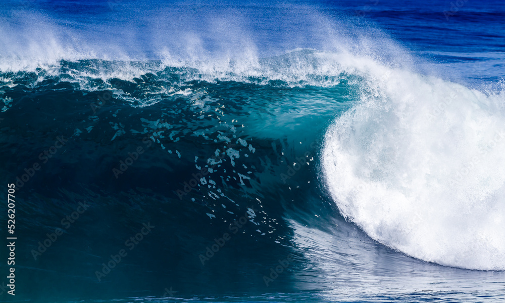 Obraz premium Breaking Ocean Wave