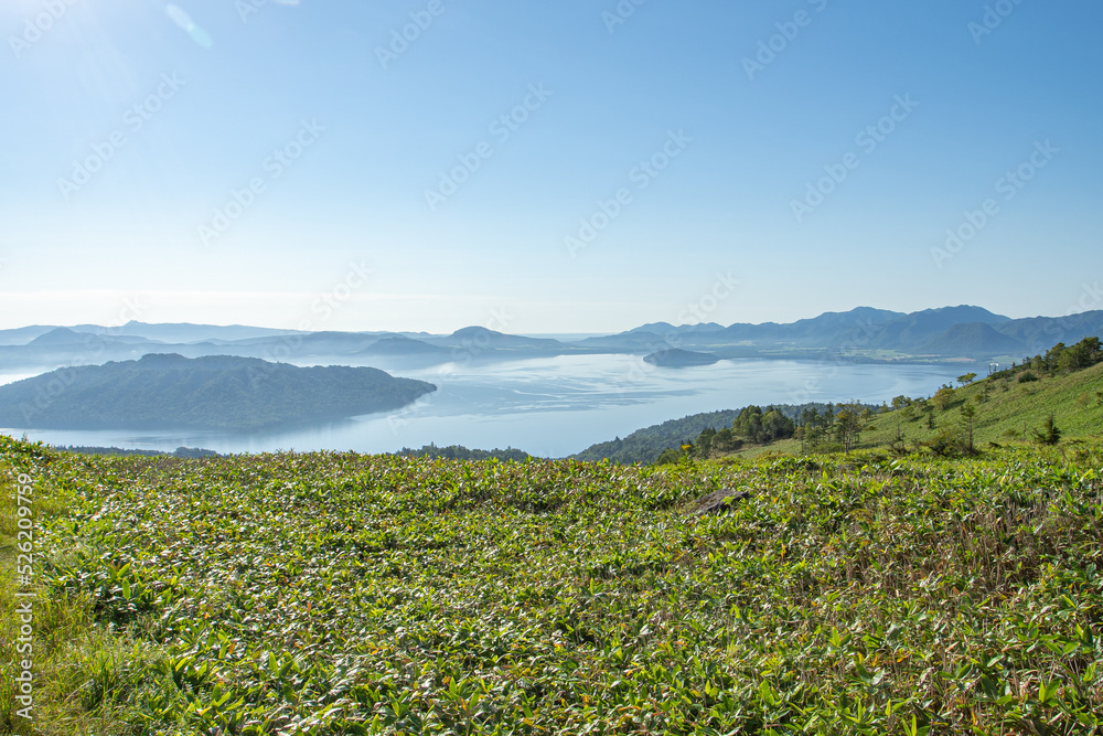 屈斜路湖の風景 屈斜路湖の風景