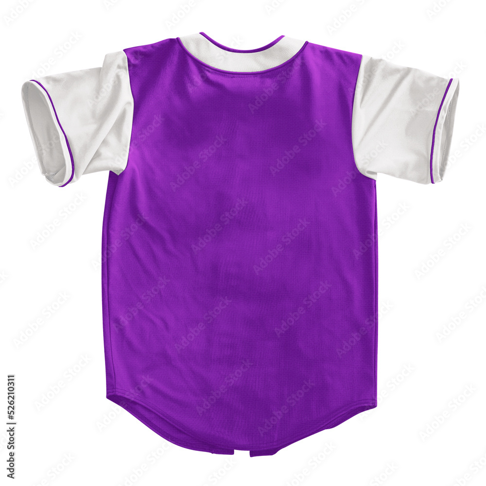 With just a couple of clicks, you can visualize your designs in this Back View Popular Baseball Jersey Mockup In Ultra Violet Color.. With just a couple of clicks, you can visualize your designs in this Back View Popular Baseball Jersey Mockup In Ultra Violet Color..