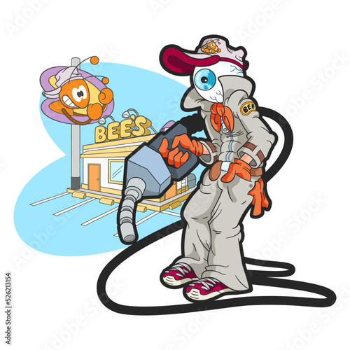 Gasman monster