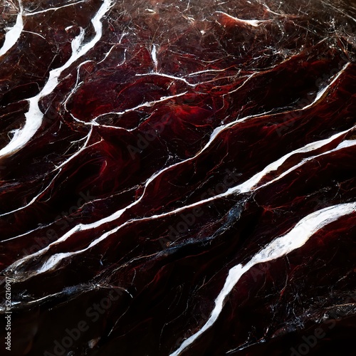 Red Marble Texture - High Resol;ution AI Generated Marble Texure - Rock Granite Stone photo