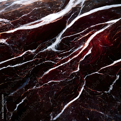 Red Marble Texture - High Resol;ution AI Generated Marble Texure - Rock Granite Stone photo