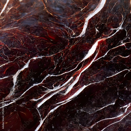 Red Marble Texture - High Resol;ution AI Generated Marble Texure - Rock Granite Stone photo