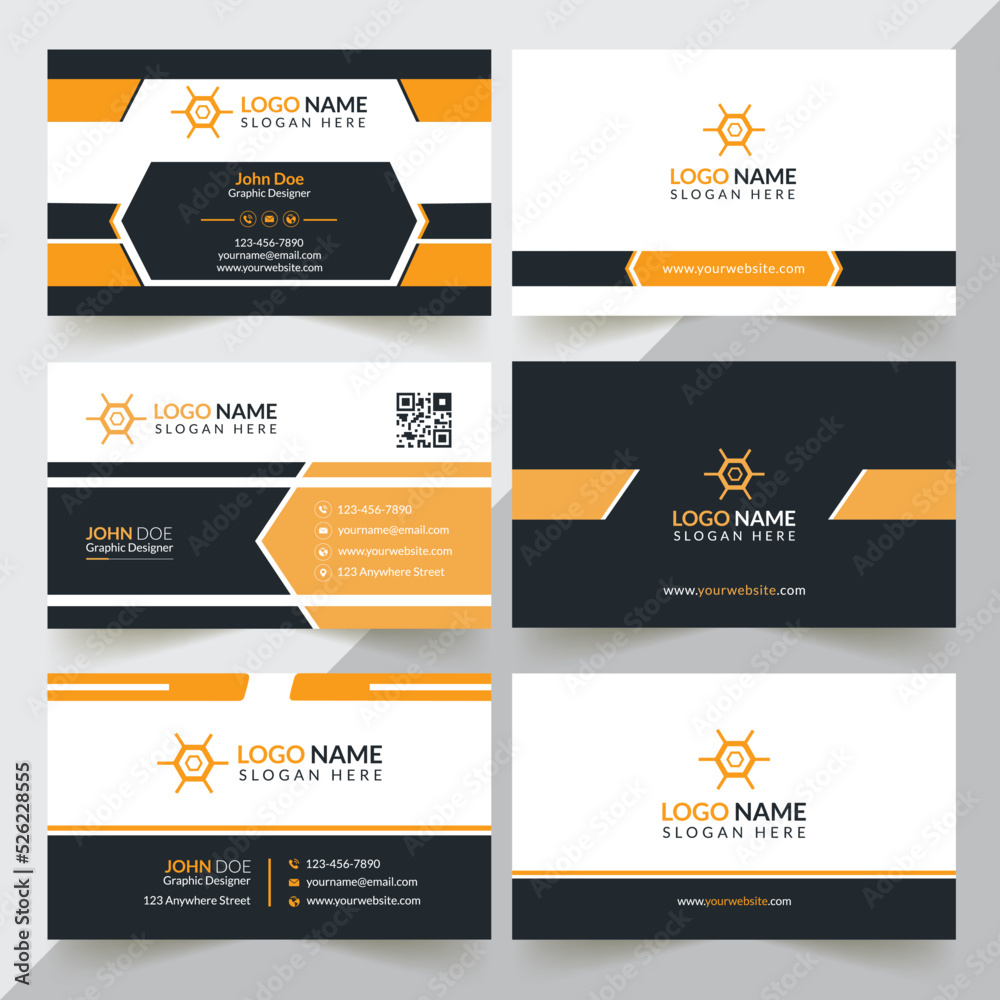 Modern Business Card Design Template Modern Business Card Design Template